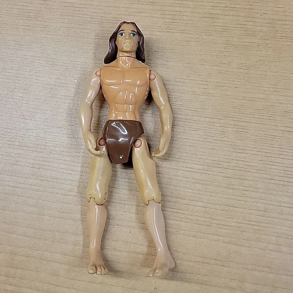 Disney‎ Tarzan and Tarzan & Jane vhs movies, Tarzan figure,book other figures